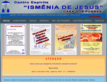 Tablet Screenshot of ismeniadejesus.org.br
